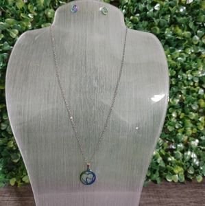Stainless Steel Jewelry Sets, Earrings & Neacklace.